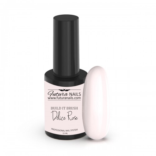 Gel Polish Build It Brush Delice Rose Pink 15 ml Gel Polish Build It Brush Delice Rose Pink 15 ml